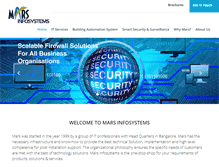 Tablet Screenshot of marsinfosystems.com